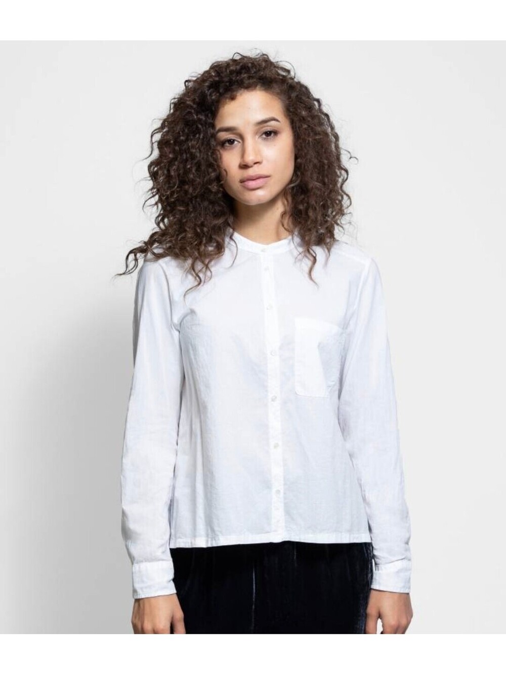 XIRENA White Long sleeve blouse size small